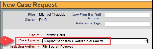 File A Search Request | The Supreme Court Of Victoria